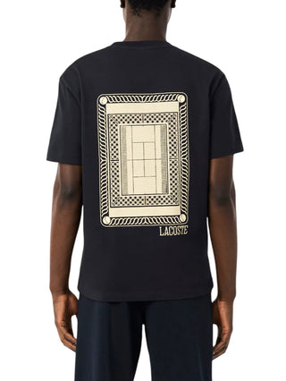 Lacoste T-shirt manica corta uomo nero