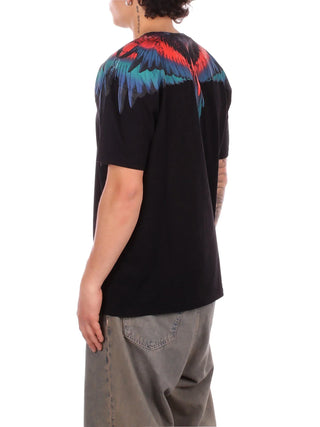 County of Milan T-shirt uomo maniche corte stampa iconica nero