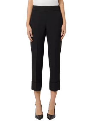 Sandro Ferrone pantaloni donna Furfantello crop nero