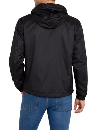 Blauer giubbino leggero antivento uomo con cappuccio Carruth nero