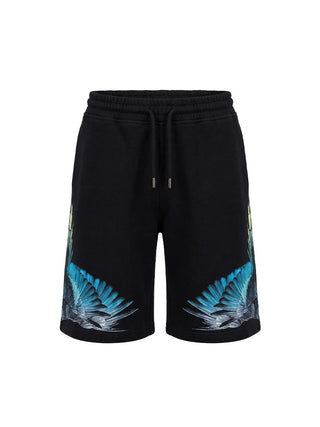 County of Milan bermuda bambino con stampa iconica nero