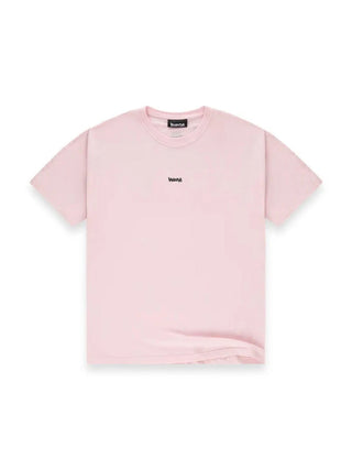 Disclaimer T-shirt uomo manica corta stampa logo rosa