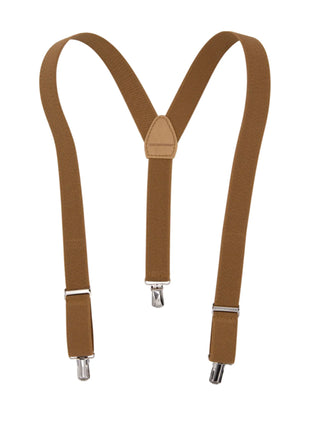 Colori Chiari bretelle bambino color cuoio