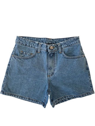 John Richmond shorts bambina Sailu in denim lavaggio blu