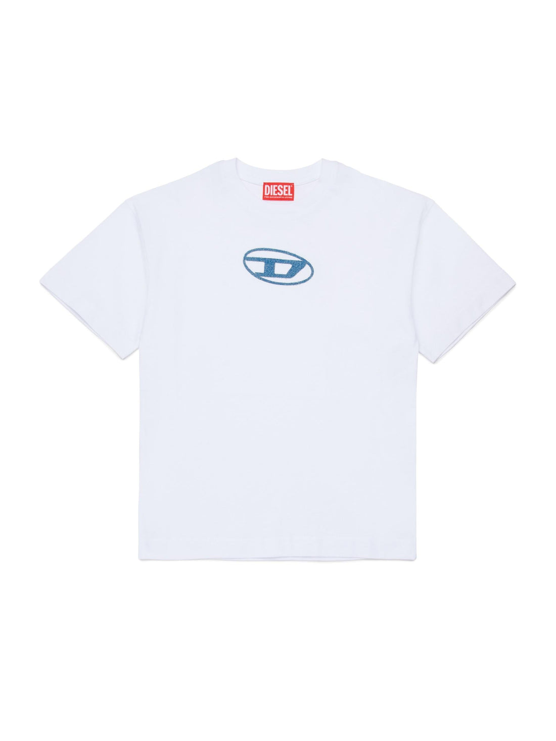 Diesel T-shirt manica corta bambino bianco