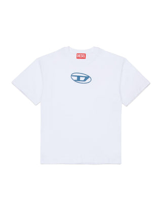 Diesel T-shirt manica corta bambino bianco