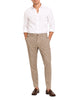 Le Braghe pantaloni uomo in lino slim beige