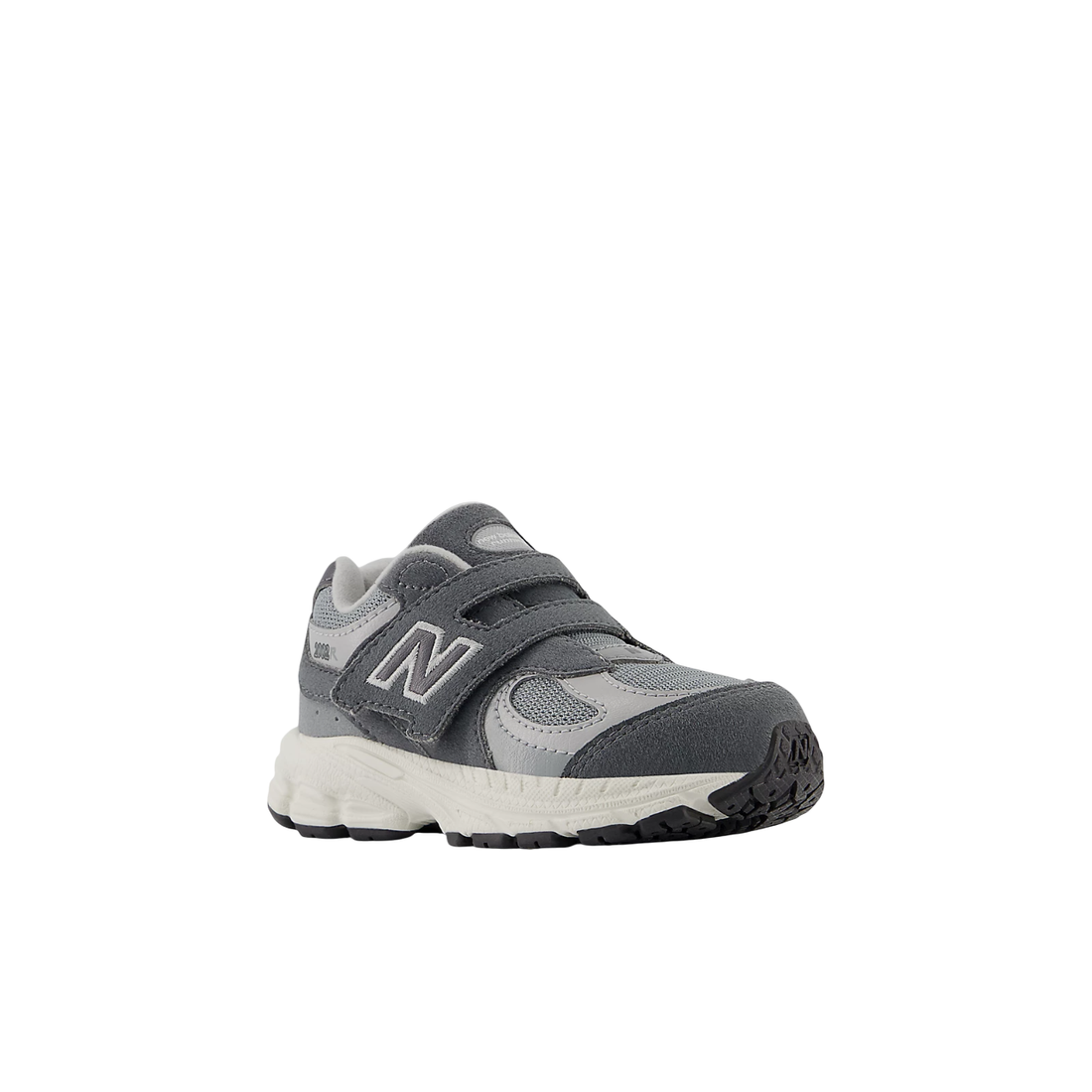 New Balance sneakers 2002 bambino in mesh e suede grigio