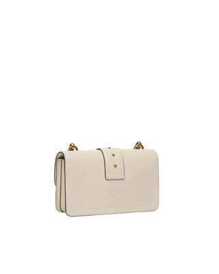 Pinko borsa a tracolla Love Bag One Mini bianco oro 105856-A0F1 Z14Q PINKO 