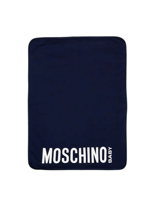Moschino borsa cambio unisex neonato blu
