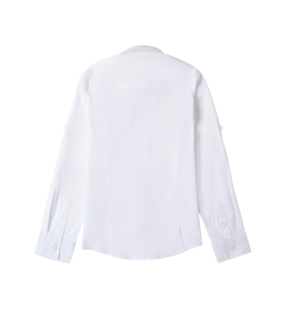 iDo camicia manica lunga in cotone bianco