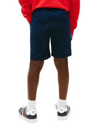 Tommy Hilfiger bermuda bambino in cotone blu
