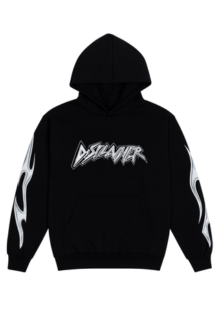 Disclaimer felpa con cappuccio uomo nero 55139 NERO DISCLAIMER