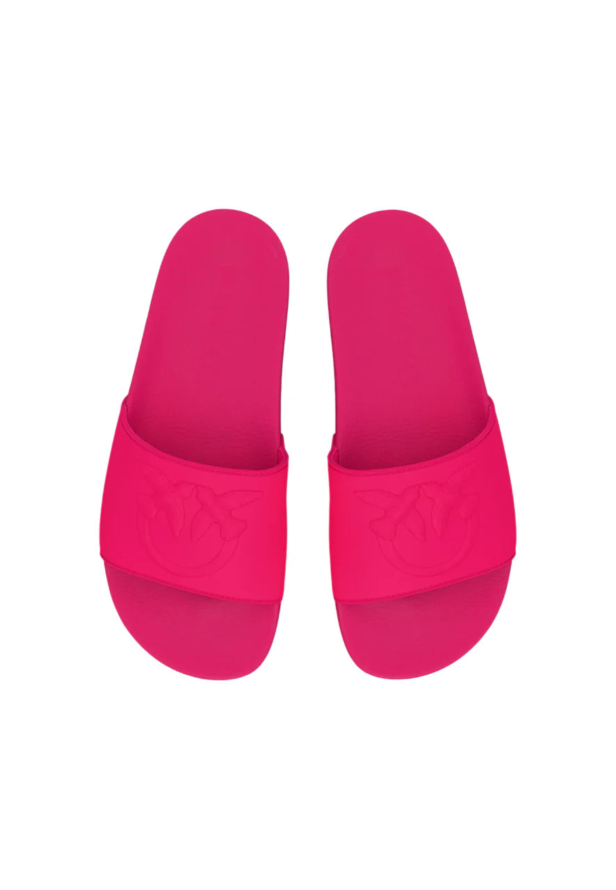 Pinko ciabatte in gomma donna Dilly fucsia