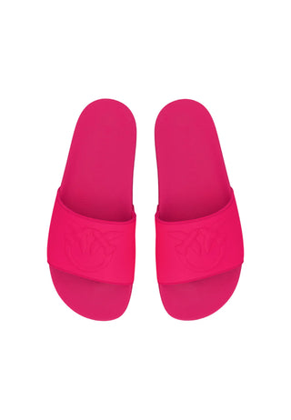 Pinko ciabatte in gomma donna Dilly fucsia