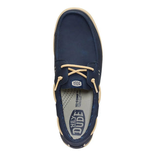 Hey Dude mocassini Harbor Lo Classic in ecopelle blu