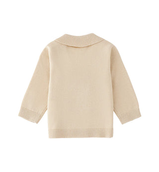 iDo cardigan doppiopetto neonato beige