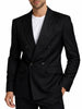John Richmond giacca blazer doppiopetto Krylara nero
