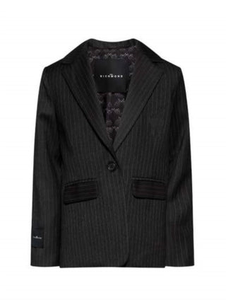 John Richmond giacca blazer gessata bambino Risha grigio
