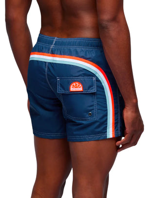 Sundek boxer mare uomo in nylon blu