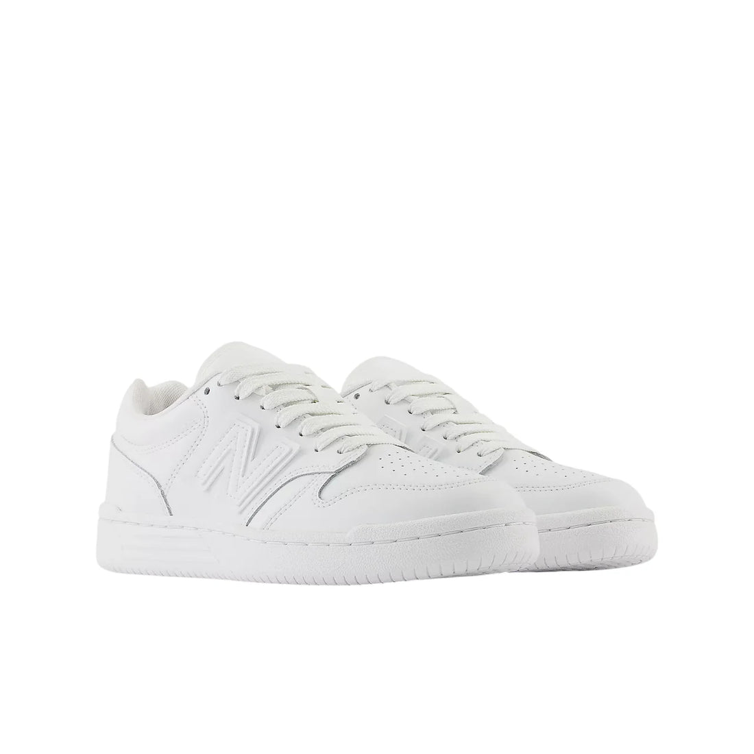 New Blance sneakers unisex bambino in ecopelle bianco