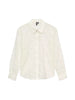 Vero Moda camicia donna in organza trama floreale panna