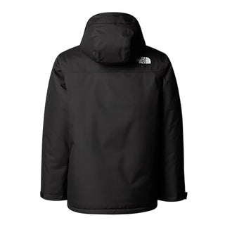 The North Face giubbino impermeabile bambino con cappuccio nero