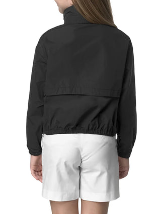 K-Way giubbino in nylon Aubette bambina nero