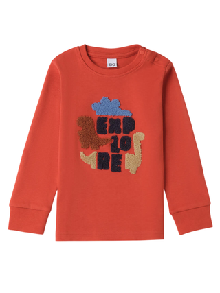 iDo T-shirt manica lunga arancio 4F260 1947 iDO 