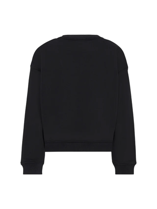 John Richmond felpa bambino con logo Teddy nero RBA25236FE BLACK John RICHMOND