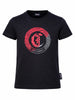 Just Cavalli T-shirt manica corta neonato con logo nero