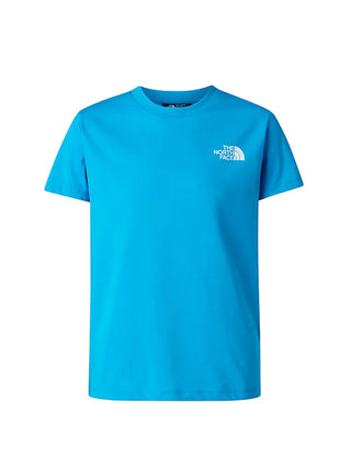 The North Face T-shirt manica corta bambino turchese