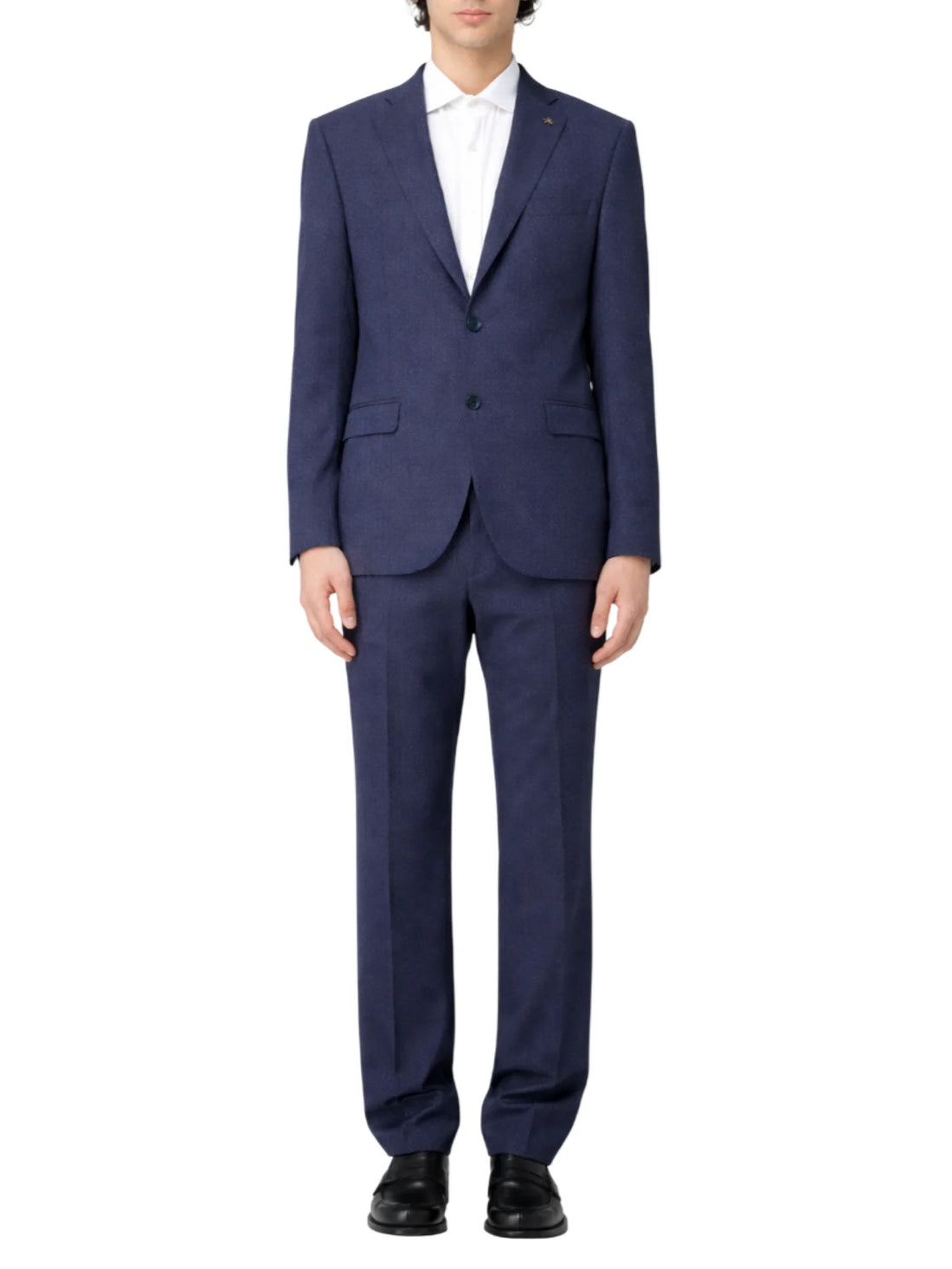 Manuel Ritz abito uomo monopetto giacca e pantaloni blu