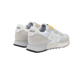 Sun68 sneakers uomo Jaki 2.0 bicolor bianco ecrù