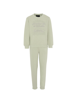 John Richmond tuta sportiva bambino con logo grigio RBA25201CF GREY AGATE John RICHMOND