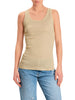 Vicolo canotta lurex donna oro