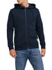 Jack&Jones felpa con cappuccio e zip blu