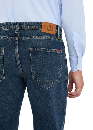 Liu Jo jeans uomo Fred tapered lavaggio blu medio QF5279D4854 78552 LIU JO