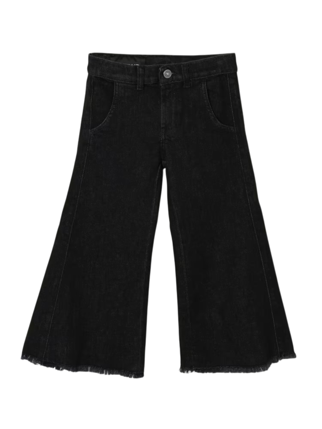 Dondup jeans a zampa bambina lavaggio nero