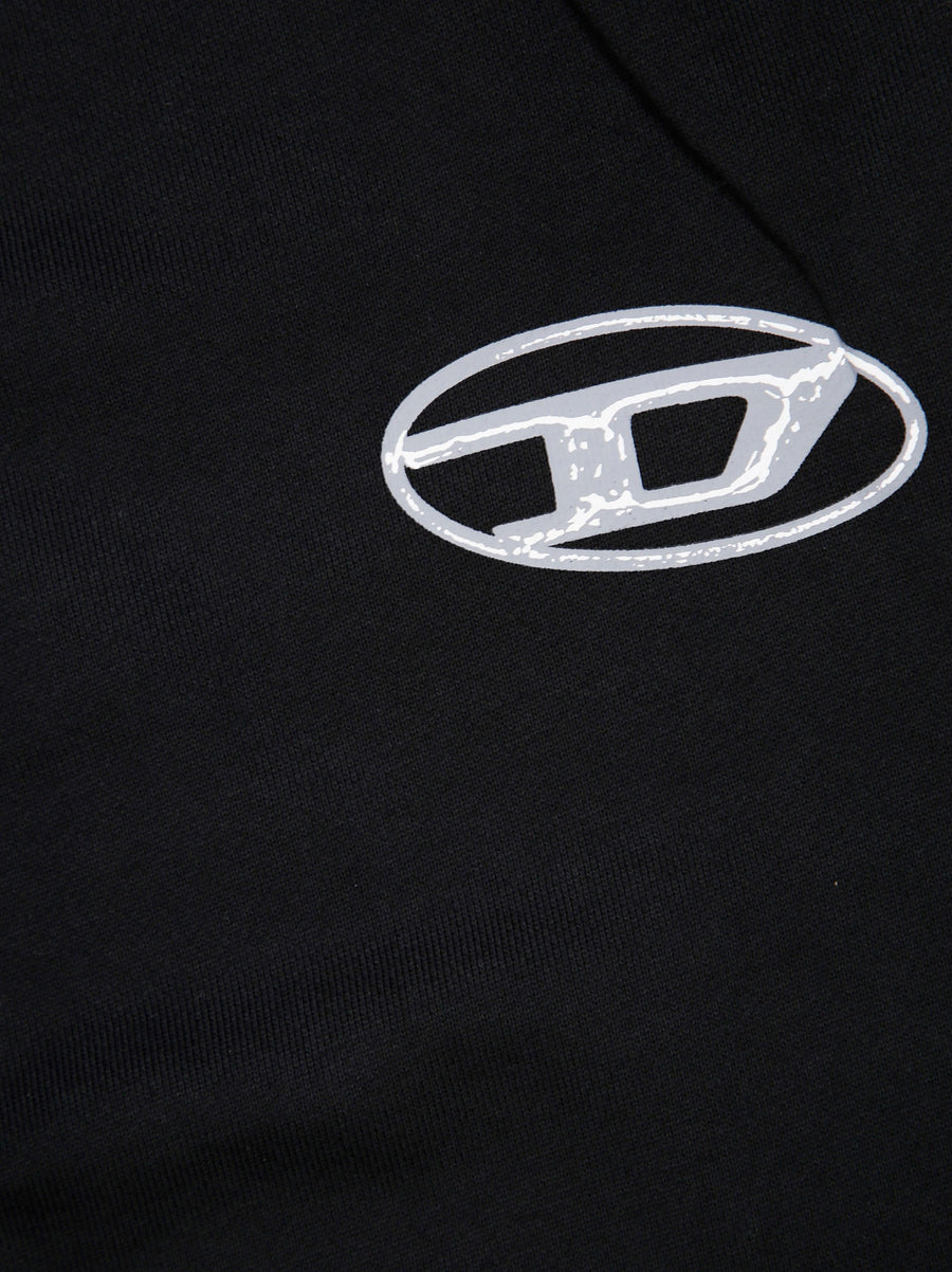 Diesel pantaloni bambino in felpa Postiv nero