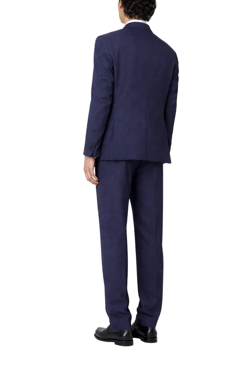 Manuel Ritz abito uomo monopetto giacca e pantaloni blu