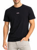 Disclaimer T-shirt uomo manica corta stampa logo nero