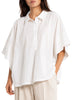 Jc Sophie camicia donna Lilo maniche pipistrello panna