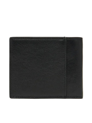 Calvin Klein portafogli uomo in pelle nero