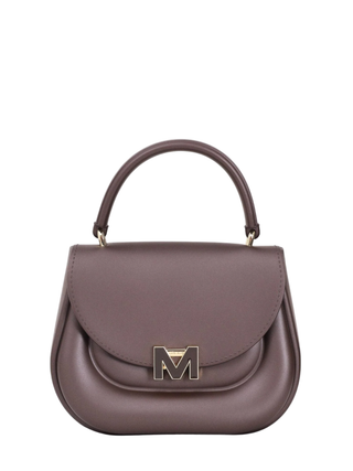 Marc Ellis borsa a mano Flat Jelly marrone FLAT JELLY COCOA-LIGHT GOLD MARC ELLIS 