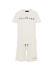 John Richmond completo bambino T-shirt e bermuda grigio chiaro