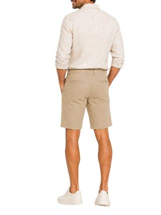 Le Braghe bermuda chino uomo slim beige B01-1601 BEIGE Le Braghe
