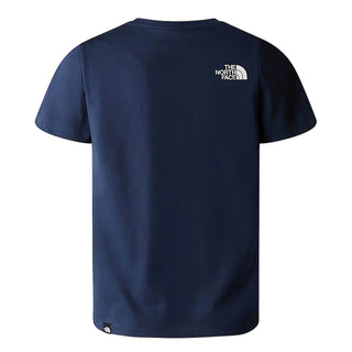The North Face T-shirt bambino manica corta blu