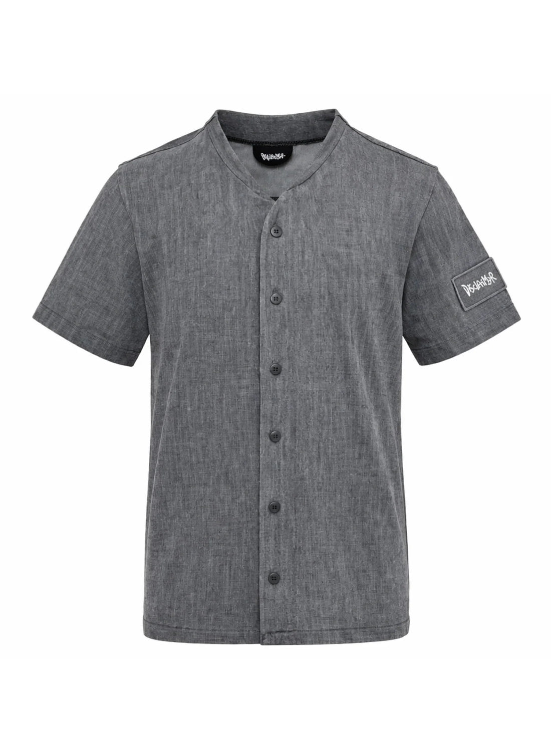 Disclaimer camicia bambino manica corta grigio