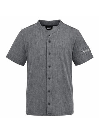 Disclaimer camicia bambino manica corta grigio